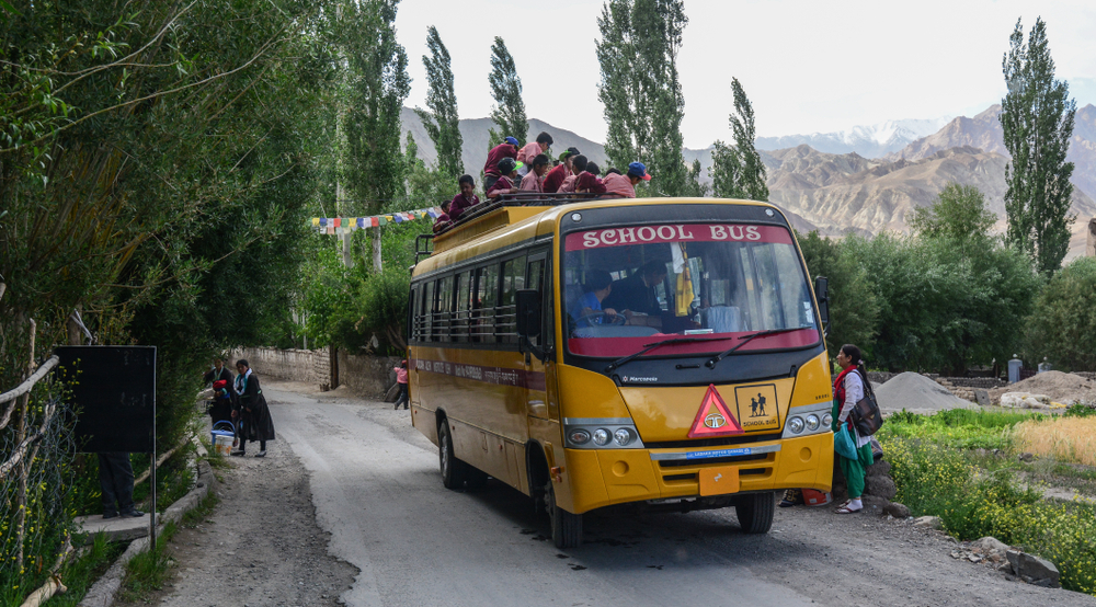 Sicherer Schulweg dank Schulbus